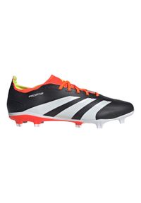 Adidas - Buty Predator League FG Football. Kolor: czerwony, wielokolorowy, czarny, biały. Materiał: materiał, tkanina, syntetyk, tworzywo sztuczne. Sport: piłka nożna