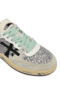 Premiata Sneakersy Clayd Var 8165 Srebrny. Kolor: srebrny. Materiał: skóra, zamsz #4