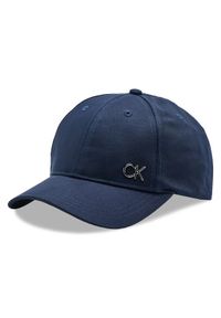 Calvin Klein Czapka z daszkiem K50K510342 Granatowy. Kolor: niebieski. Materiał: materiał, bawełna