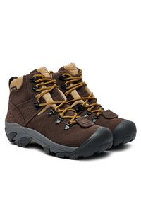 keen - Keen Trekkingi Pyrenees Waterproof Hiking Boot 1029722 Brązowy. Kolor: brązowy. Materiał: skóra, zamsz #4