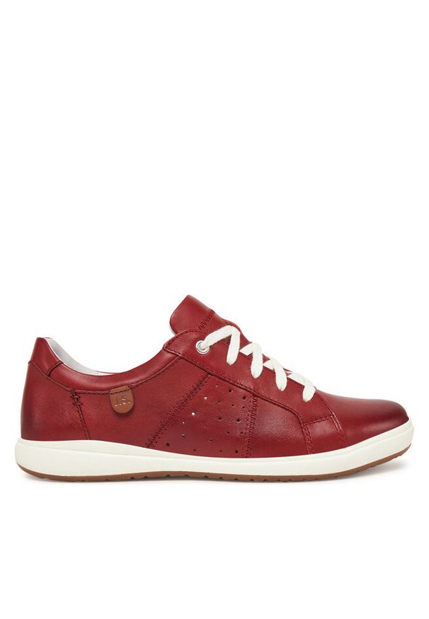 Sneakersy Josef Seibel. Kolor: czerwony