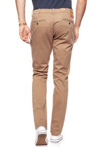Wrangler - WRANGLER SPODNIE MĘSKIE CHINO TOBACCO BROWN W14LCF81A $. Materiał: tkanina, elastan, materiał #10