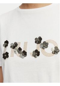 Liu Jo T-Shirt WA6238 JS923 Biały Regular Fit. Kolor: biały. Materiał: bawełna #2