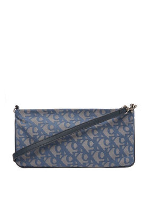 Calvin Klein Jeans Torebka Ckj Monogram Mini Bag LV04K3183G Niebieski. Kolor: niebieski