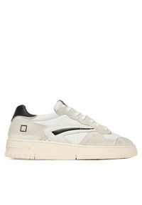 D.A.T.E. Sneakersy Torneo Pure Basic M431-TP-BA Biały. Kolor: biały. Materiał: skóra