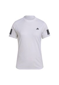 Adidas - Koszulka Club 3-Stripes Tennis Climacool. Kolor: biały. Technologia: ClimaCool (Adidas). Sport: tenis #2
