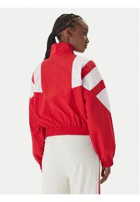 Adidas - adidas Bluza Blocked Washed KD8788 Czerwony Oversize. Kolor: czerwony. Materiał: syntetyk #2