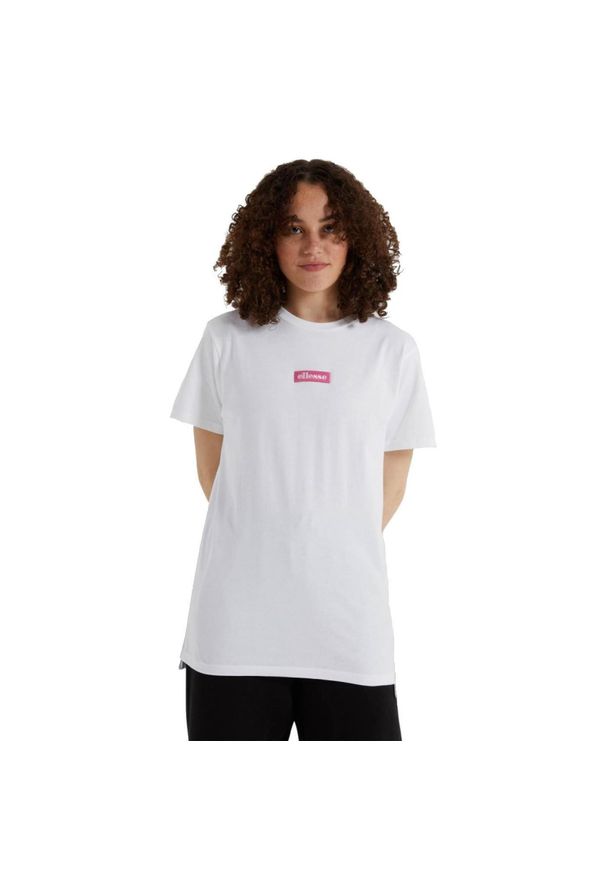 Koszulka sportowa damska Ellesse Noco. Kolor: biały. Sport: turystyka piesza