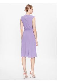 Lauren Ralph Lauren Sukienka koktajlowa 250889253002 Fioletowy Regular Fit. Kolor: fioletowy. Materiał: syntetyk. Styl: wizytowy #4