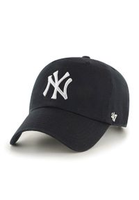47 Brand - 47brand - Czapka New York Yankees Clean Up. Kolor: czarny #1