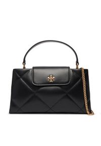 Tory Burch Torebka Kira Diamond Quilt East-West Top Handle 174999 Czarny. Kolor: czarny. Materiał: skórzane #6