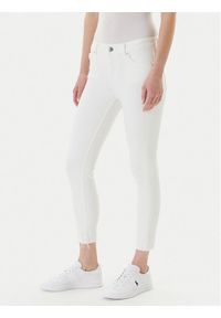 Mustang Jeansy Shelby 1016183 Biały Skinny Fit. Kolor: biały
