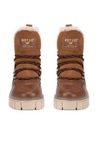 Mustang Trzewiki 1447-601 Brązowy. Kolor: brązowy. Materiał: materiał #7