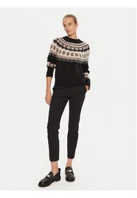 Marella Spodnie materiałowe Gerona 2423136052 Czarny Straight Fit. Kolor: czarny. Materiał: syntetyk #5