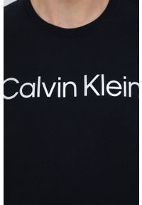 Calvin Klein Underwear bluza męska kolor czarny z nadrukiem. Okazja: na co dzień. Kolor: czarny. Materiał: tkanina, poliester. Wzór: nadruk. Styl: casual #5
