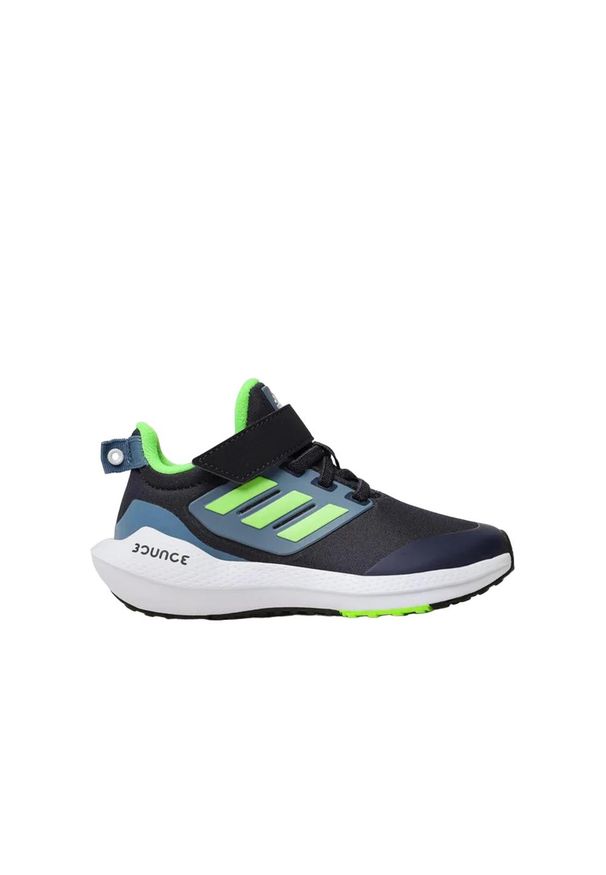 Dziecko Bieganie Buty Oddychające Adidas Eq21 Run, Czarny. Kolor: czarny, niebieski, wielokolorowy. Sport: bieganie