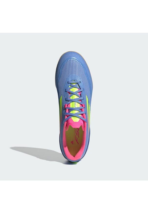 Adidas - Buty F50 League IN. Kolor: różowy, niebieski, wielokolorowy, żółty. Sport: piłka nożna