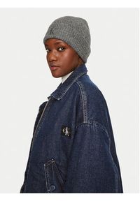 Calvin Klein Czapka Thick Embroidery K60K612321 Szary. Kolor: szary. Materiał: akryl #5