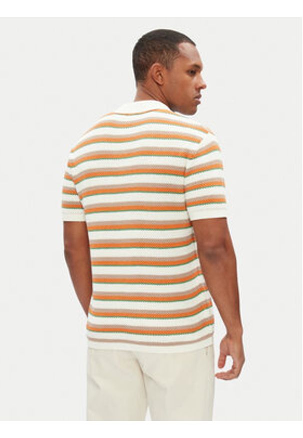 Pepe Jeans Polo PM702510 Beżowy Regular Fit. Typ kołnierza: polo. Kolor: beżowy. Materiał: bawełna