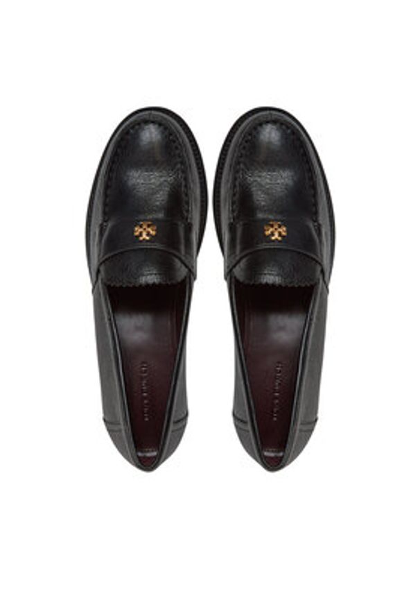 Tory Burch Mokasyny Classic 150907 Czarny. Kolor: czarny. Materiał: skóra