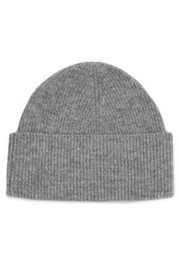 TOMMY HILFIGER - Tommy Hilfiger Czapka Th Evening Beanie AW0AW15319 Szary. Kolor: szary. Materiał: wełna, syntetyk