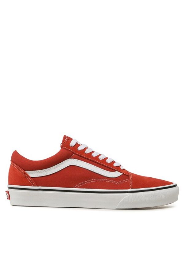 Vans Tenisówki Old Skool VN0005UF49X1 Czerwony. Kolor: czerwony