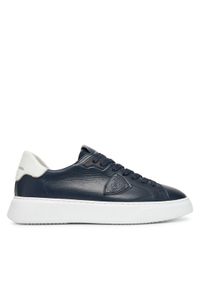 Philippe Model Sneakersy A006053 BTLU V016 Granatowy. Kolor: niebieski. Materiał: skóra