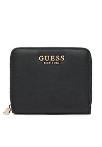 Guess Mały Portfel Damski Talent Slg SWNG96 69137 Czarny. Kolor: czarny. Materiał: skóra