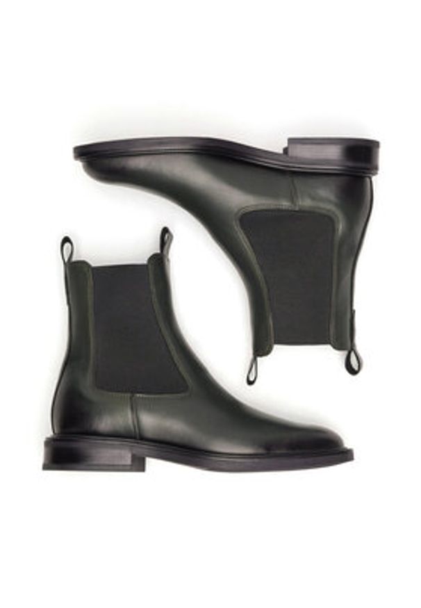 Gino Rossi Sztyblety PETRA-124 Zielony. Kolor: zielony. Materiał: skóra