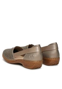 Rieker Półbuty CEO-41351-90 Beżowy. Kolor: beżowy. Materiał: skóra, syntetyk #4
