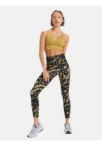 Roxy Legginsy Heart Into It Ankle ERJNP03942 Czarny Slim Fit. Kolor: czarny. Materiał: syntetyk #3