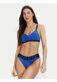 Calvin Klein Underwear Biustonosz bezfiszbinowy 000QF7659E Niebieski. Kolor: niebieski. Materiał: syntetyk #3