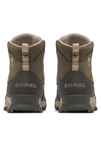 sorel - Sorel Trekkingi Buxton Lite Lace Plus Wp 2084871245 Brązowy. Kolor: brązowy. Materiał: skóra, zamsz. Sport: turystyka piesza #6