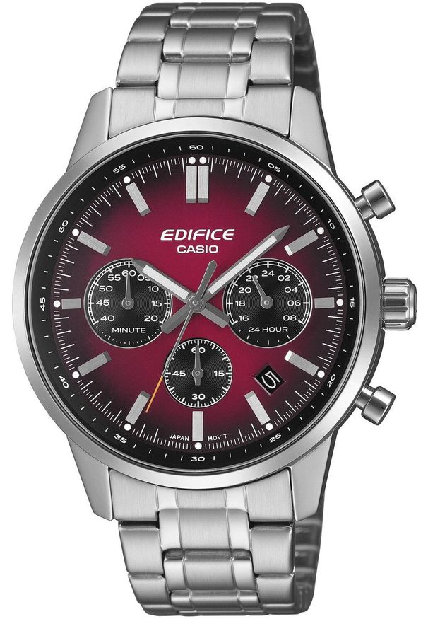 Zegarek Casio Zegarek Męski Casio EFR-575D-4AEF Bordeaux