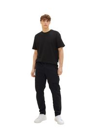 Tom Tailor Denim Spodnie materiałowe 1034991 Czarny. Kolor: czarny. Materiał: materiał, denim #5