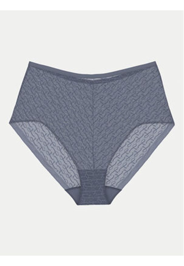 Triumph Figi klasyczne z wysokim stanem Triumph Signature Sheer Maxi EX 10215936 Niebieski. Stan: podwyższony. Kolor: niebieski. Materiał: syntetyk