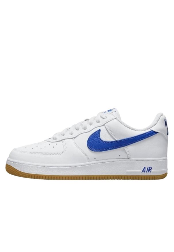 Buty do chodzenia męskie Nike Air Force 1 Low Retro. Zapięcie: sznurówki. Kolor: biały. Materiał: materiał, syntetyk. Szerokość cholewki: normalna. Model: Nike Air Force. Sport: turystyka piesza
