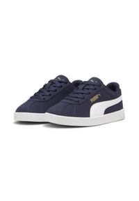 Puma - Dziecięce sneakersy PUMA Club II PUMA Navy White Gold Blue. Kolor: biały, niebieski, żółty, wielokolorowy #1