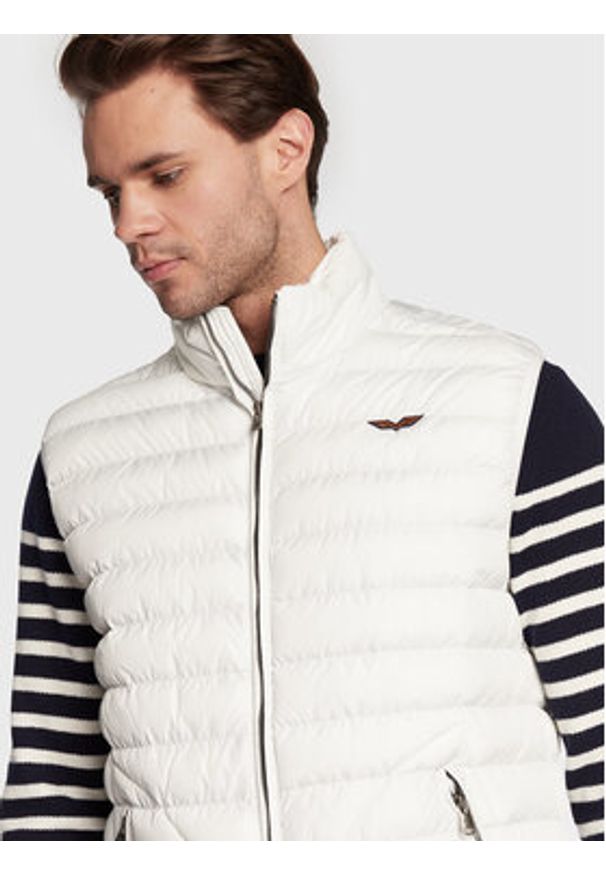 Armata di Mare Bezrękawnik 5337210 Biały Regular Fit. Kolor: biały. Materiał: syntetyk. Długość rękawa: bez rękawów