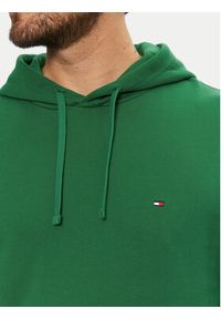 TOMMY HILFIGER - Tommy Hilfiger Bluza Essential MW0MW37235 Zielony Regular Fit. Kolor: zielony. Materiał: bawełna #4
