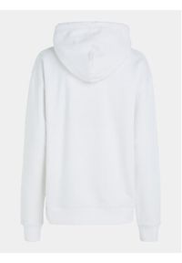 Tommy Jeans Bluza Essential Logo 1+ DW0DW16397 Biały Relaxed Fit. Kolor: biały. Materiał: bawełna