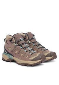 salomon - Salomon Trekkingi X Ultra 360 Ltr Mid Gtx W L49158400 Khaki. Kolor: brązowy. Materiał: materiał #6