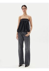 only - ONLY Spódnica mini Lia 15350112 Czarny Regular Fit. Kolor: czarny. Materiał: bawełna #5