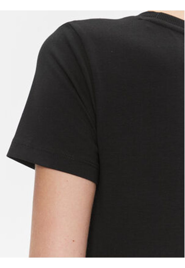 Guess T-Shirt W4RI69 J1314 Czarny Regular Fit. Kolor: czarny. Materiał: bawełna