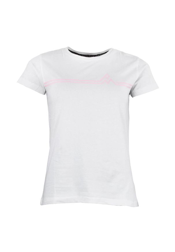 PEAK MOUNTAIN - Koszulka damska Peak Mountain Aurelie. Kolor: biały. Sport: outdoor