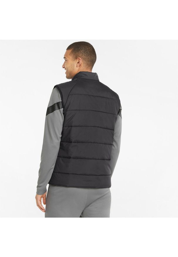 Kamizelka sportowa męska Puma teamLIGA Vest. Kolor: czarny. Sport: piłka nożna