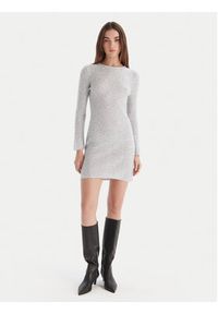 Marella Sukienka dzianinowa Arles 2523326042 Écru Slim Fit. Materiał: syntetyk #5