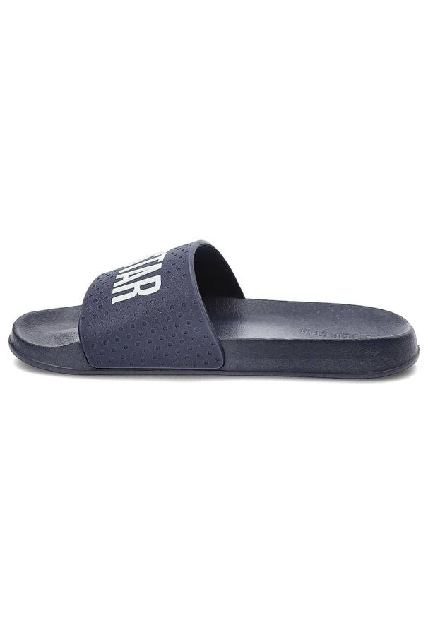 Big-Star - Granatowe Klapki Big Star Męskie Buty Na Lato. Kolor: niebieski. Sezon: lato