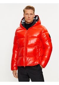 Save The Duck Kurtka puchowa D31280M LUCK17 Czerwony Regular Fit. Kolor: czerwony. Materiał: syntetyk #1