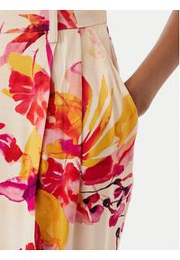 LOLA CASADEMUNT Spodnie materiałowe MS2614027 Kolorowy Wide Leg. Materiał: wiskoza. Wzór: kolorowy #3